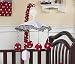 Baby : Little Ladybug Red and White Polka Dot Musical Crib Mobile by JoJo Designs