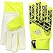 adidas Performance ACE Junior Goalie Gloves, Solar Yellow/Black, Size 3