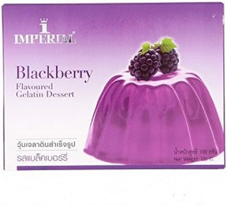 Grape Flavoured Gelatin Dessert Imperial Brand