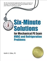Six-Minute Solutions for Mechanical PE Exam HVAC and Refrigeration Problems