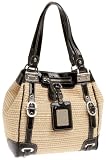 Rafe Camilla Patent Leather & Sisal Tote