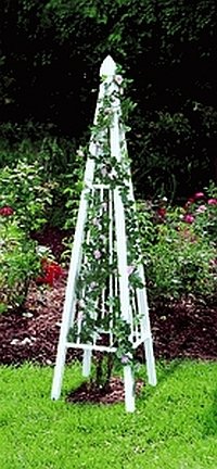Trellis: Vinyl Obelisk Style