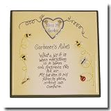 Linda Spivey Country Garden Trivet