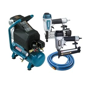 Makita MAC7002K Brad Nailer,Stapler and Air Compressor Kit by Makita