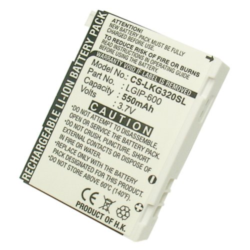 Bluetrade High-End Lithium-Ionen-Batterie (550 mAh) f&uuml;r LG KG320/KG-320/MG-320c/MG320c Preisvergleich