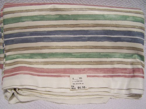 6yd Home Decor Drapery Fabric w/ Scotchgard Finish