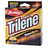 Berkley Trilene Transoptic Monofilament 200 Yd Spool(12-Pound,Clear/Gold)