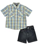 Calvin Klein “Seashore Plaid” 2-Piece Outfit