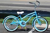20" Beach Cruiser Bicycle Micargi Jetta Girls Kids Children Bike Baby Blue