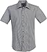 Studio 10 Mens Slim Fit Cotton Stretch Casual Checked Dress Shirt