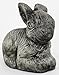 Fleur de Lis Garden Ornaments LLC Laying Bunny Concrete Statue