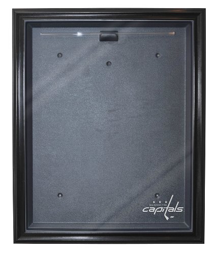 NHL Washington Capitals Cabinet Style Jersey Display,  Black