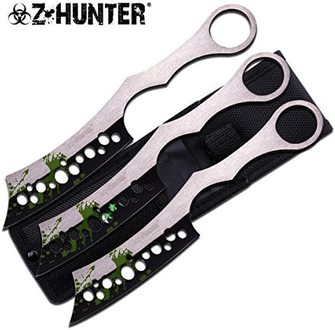 Unique ZOMBIE Throwing Knife Set 3pc