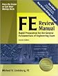 FE Review Manual: Rapid Preparation for the General Fundamentals of Engineering Exam (F E Review Manual), 2nd ed.