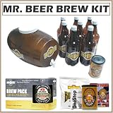 Mr. Beer 20028 Premium Edition Home Microbrewery System w/ St. Patricks Irish Stout and Englishman's Nut Brown Ale Refill Brew Packs