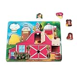 Melissa and Doug 9 Piece Magnetic Farm Hide & Seek