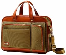 Hartmann Luggage Intensity Belting Two Compartment Business Case, Olive, One Size
