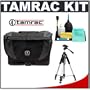 Tamrac 5535 Adventure Messenger 5 Digital SLR Camera Bag (Gray) + Tripod + Accessory Kit for Canon Rebel XSi, XS, T1i, T2i, EOS 50D, 5D, 7D, Nikon D3000, D5000, D40, D60, D90, D300, D300s, Olympus Evolt E-30, E-450, E-520, E-620, and Sony Alpha A230, A330, A380, A450, A500, A550, A850