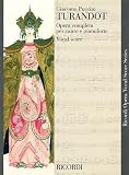 Turandot: Vocal Score