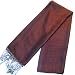 Scents and Feel 100-Percent Textured Silk Shawl Wrap, Eggplant