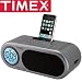 Timex Stereo Dual Alarm Clock Stereo Radio with Bedtime Beats Sleep Sound Machine Noise Maker, iPod Dock, Line-in Jack for MP3, CD, Tape Cassette or All Other Audio Devices & Indiglo Night Light