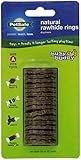 PetSafe Busy Buddy Refill Ring Dog Treats for select Busy Buddy Dog Toys, Natural Rawhide, Size A