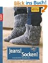Jeans! Socken! Selbstgestrickt im Denim-Look