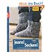 Jeans! Socken! Selbstgestrickt im Denim-Look