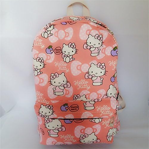 CJB Lovely Sanrio Hello Kitty Backpack Bag Pink Pattern (US Seller)