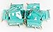 PurseN Tiara Small Weekender Jewelry Case (Metallic Turquoise)