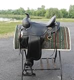 Draft Horse Black 16 Trail Saddle # 4003