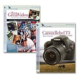 Blue Crane Digital Canon T3 1100D Instructional DVDs 2 Pack Volume 1 amp Video