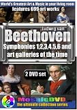 Classical Art Galleries and Beethoven Symphonies 1,2,3,4,5,6 MosaicDVD 2008
