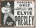 Elvis Presley Tupelo's Own Distressed Retro Vintage Tin Sign