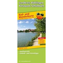 Rad- und Wanderkarte Landkreis B�blingen - Naturpark Sch�nbuch: Mit Ausflugszielen, Einkehr- und Freizeittipps, rei�fest, wetterfest, abwischbar, ... beschriftbar und wieder abwischbar