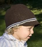 Baby Boy Newsboy Beanie Hat 6-12 months
