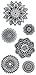 Inkadinkado 60-31316 Decorative Doilies Clear Stamp Set_60-31316