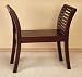 30" Wide Contemporary Designed Wood SIDE BENCH in Chocolate Brown Finish