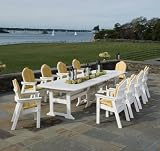 Seaside Casual Portsmouth 130" Rectangle Dining Table