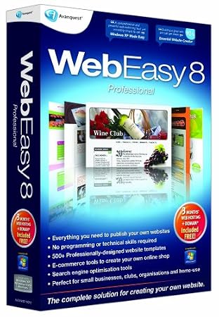 Web Easy 8 Professional (PC CD)