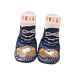 YideaHomeベビー靴下セット ポップな動物がとってもキュート 赤ちゃん・ベビー用 滑り止め付 スーパーソフト ソックスセット お祝い 出産 祝い ムール用　外用