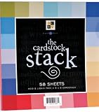 Cardstock Stack 8''x8'' Paper - 58 PG