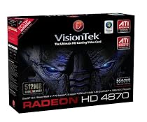VisionTek Radeon HD4870 512MB GDDR5 PCI Express Video Card
