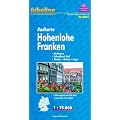 Bikeline Radkarte Hohenlohe Franken. 1 : 75.000. Schw�bisch Hall, Rothenburg o. d. Tauber, Heilbronn, GPS-tauglich mit UTM-Netz