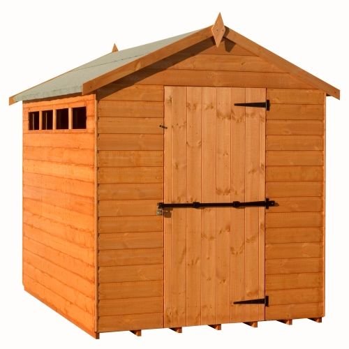 Woodlands Security Apex Shed : Size - 12 X 8