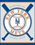 New York Mets - Beach Towel - 100% Cotton - Licensed by Major League Baseball - 55 X 70