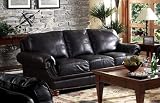 Sofa In Dark Brown Leather