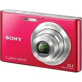 51MnC7d6Q%2BL. SL160  Sony DSC W330 14.1MP Digital Camera with 4x Wide Angle Zoom with Digital Steady Shot Image Stabilization and 3.0 inch LCD (Red)