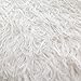 Fake Faux Fur Curly Alpaca 58 Inch Wide Fabric by The Yard (F.E. (White)