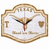 NCAA Texas Longhorns High Definition Clock